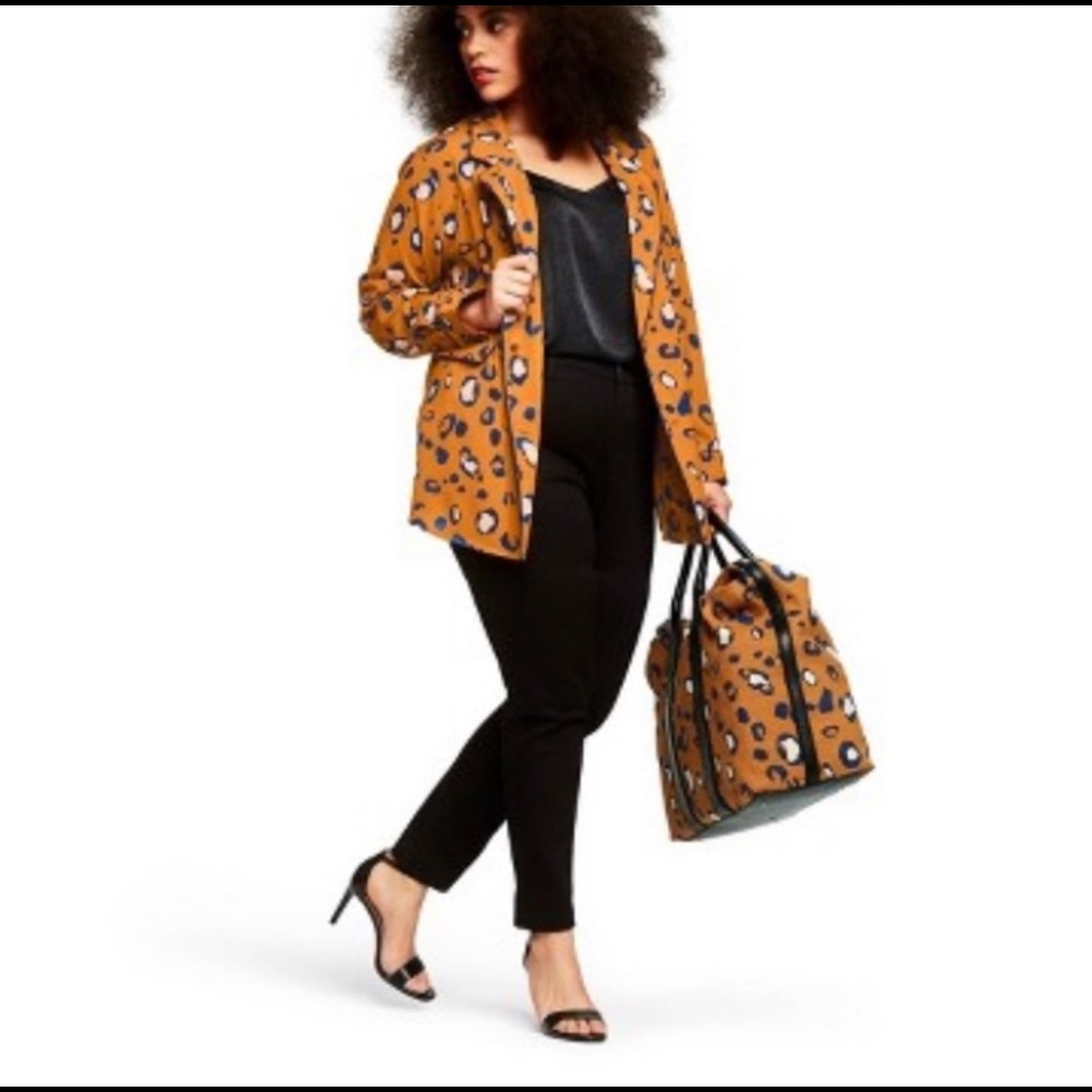 3.1 Phillip Lim for Target Leopard Print Blazer S